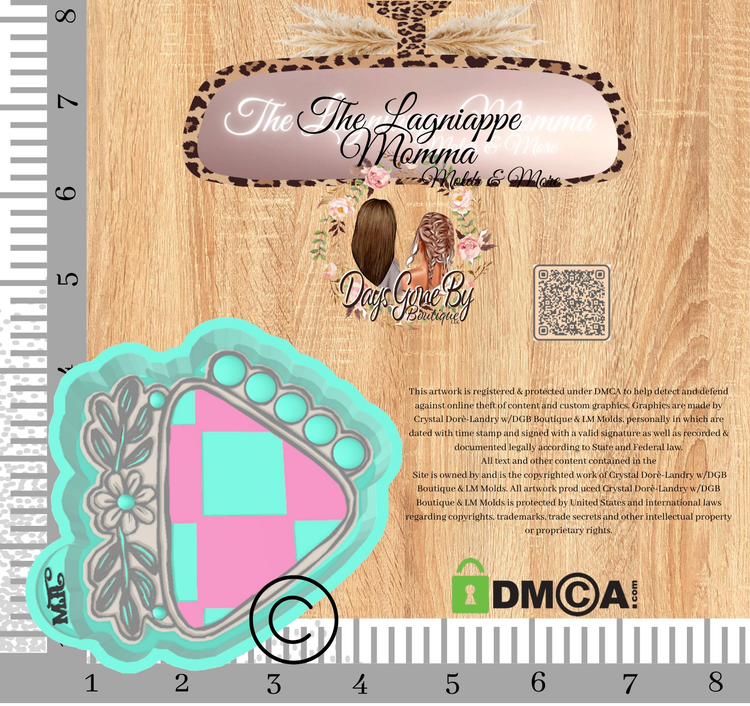 Lagniappe Momma Turquoise & Bling Molds