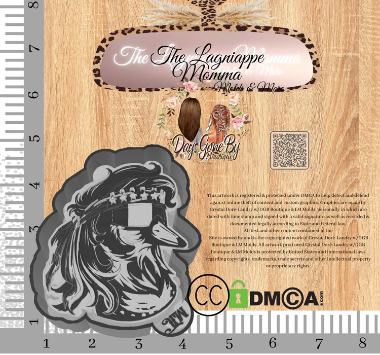 Lagniappe Momma-Sportsman Paradise, Sports & Patriotic Molds