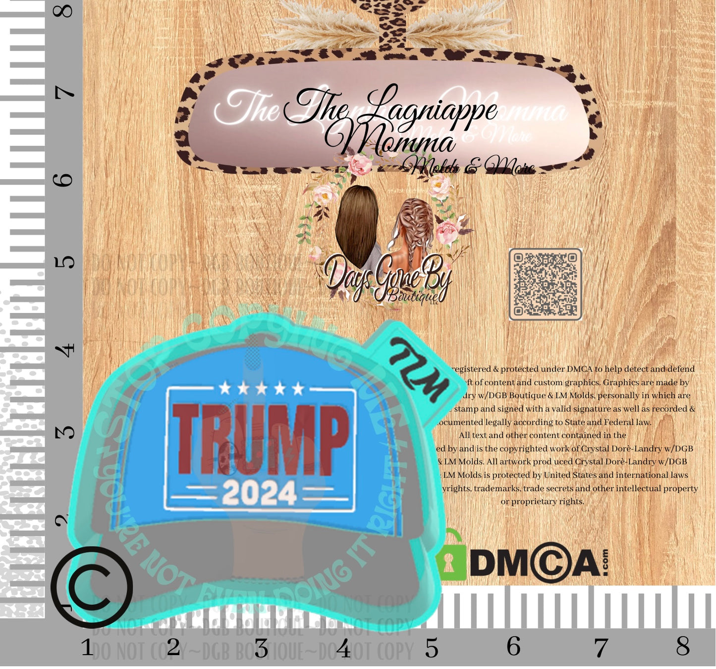 LM Trump Trucker’s Cap©️
