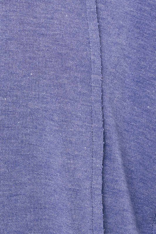 LONG SLEEVE RAW EDGE TOP