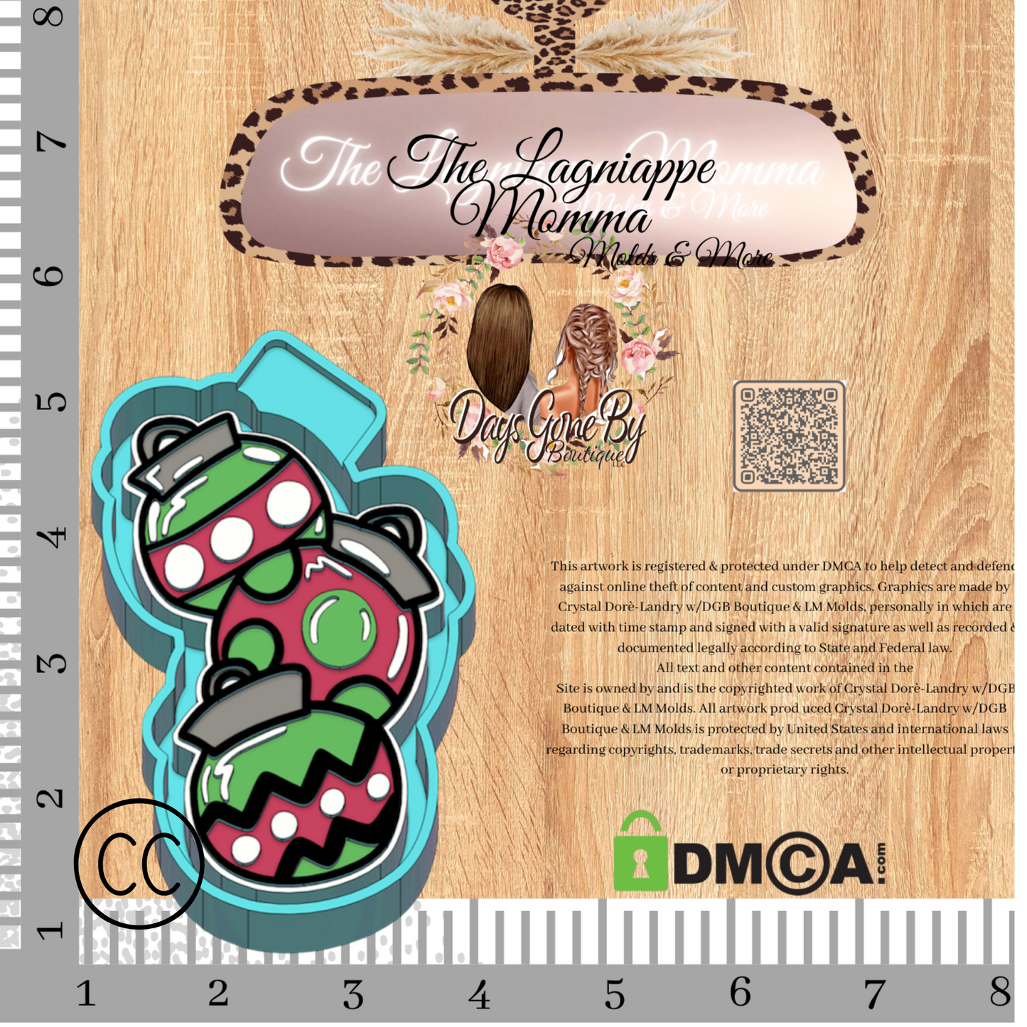 Stacking Cutsie Party Ornaments
