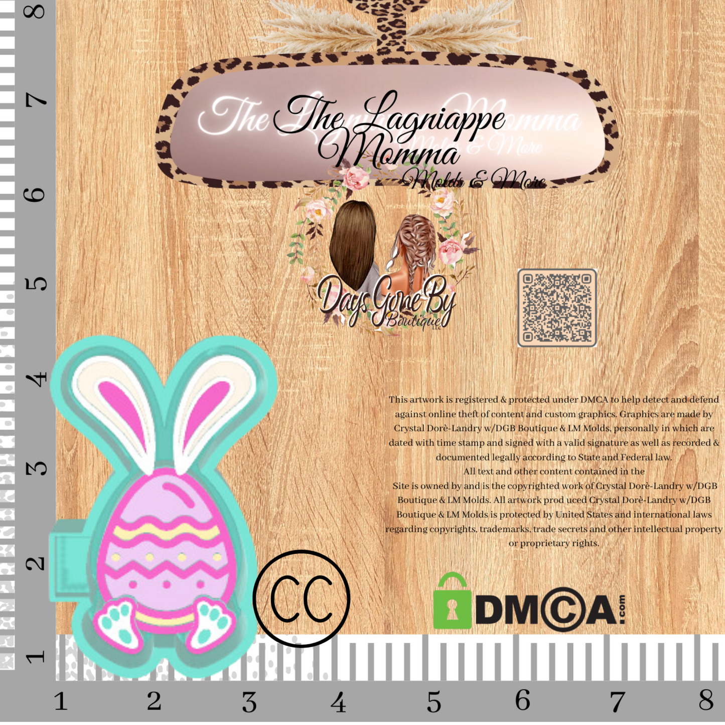 Chevron Bunny Egg
