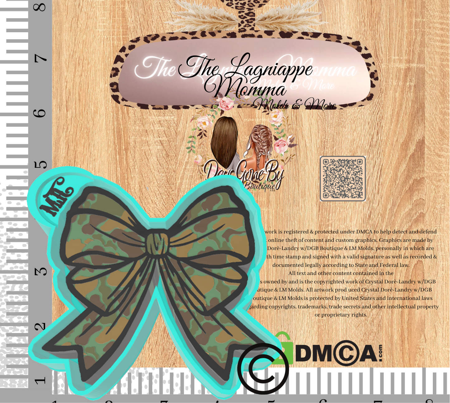LM Coquette Camo Bow