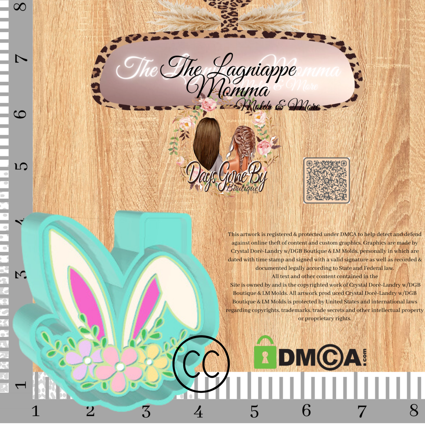 Spring Flower Bunny Ears