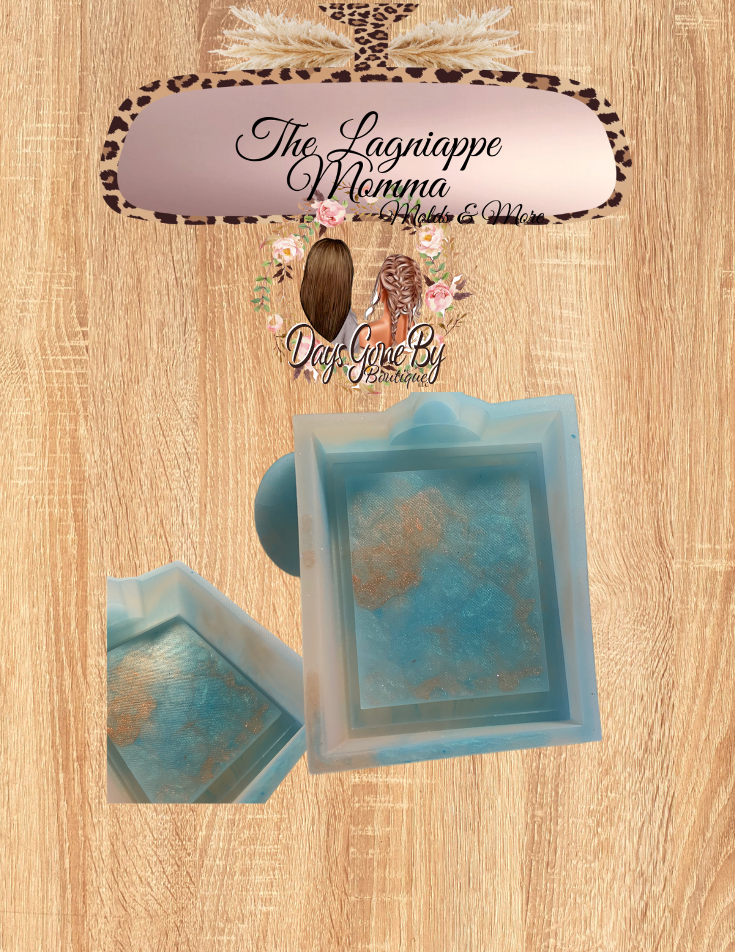 LM Rectangle Shaker and/or Cardstock Mold ©️