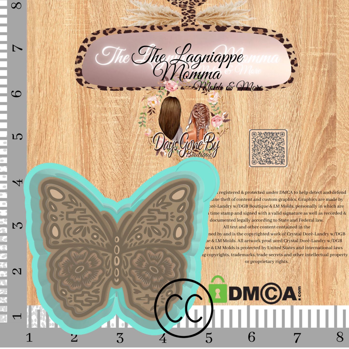 Tooled Butterfly