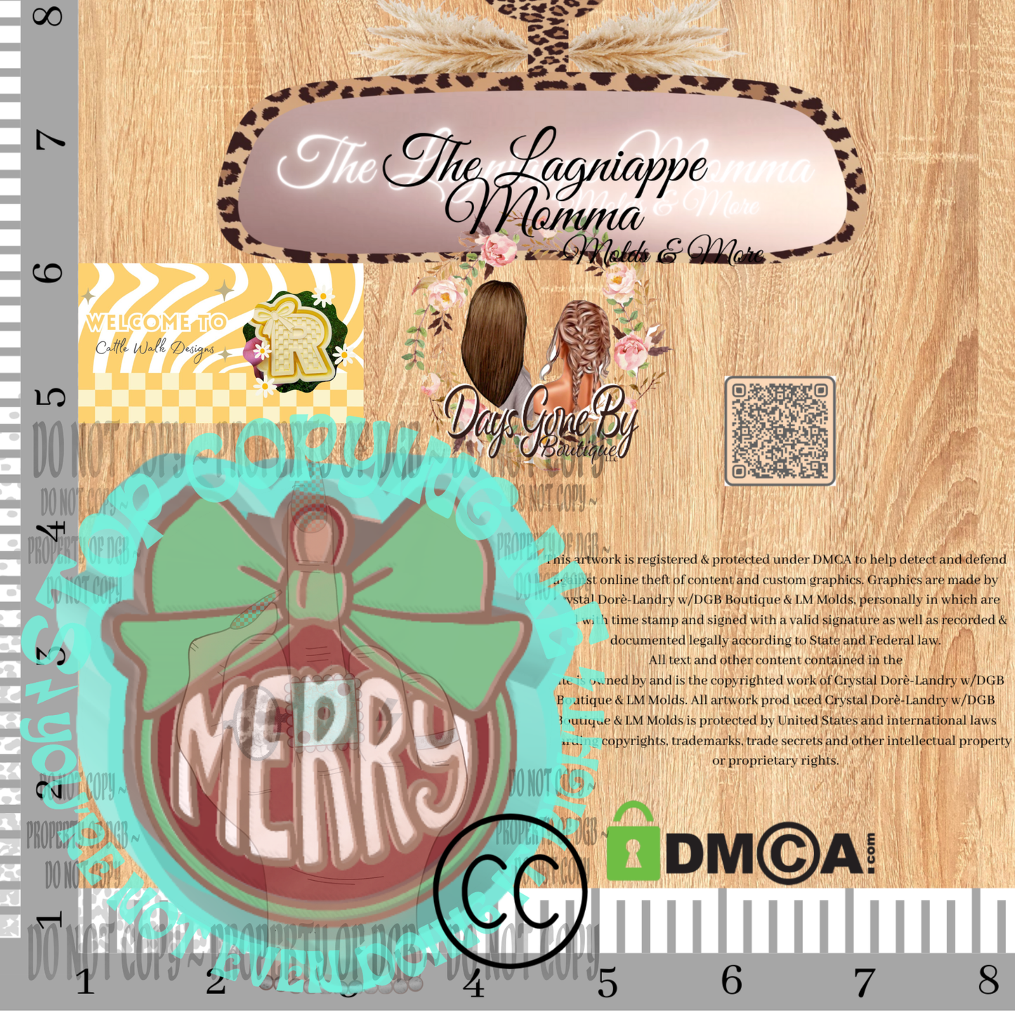 CW Merry Christmas Ornament