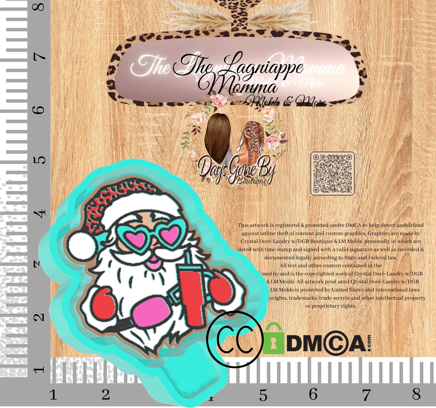Heart Shades Santa