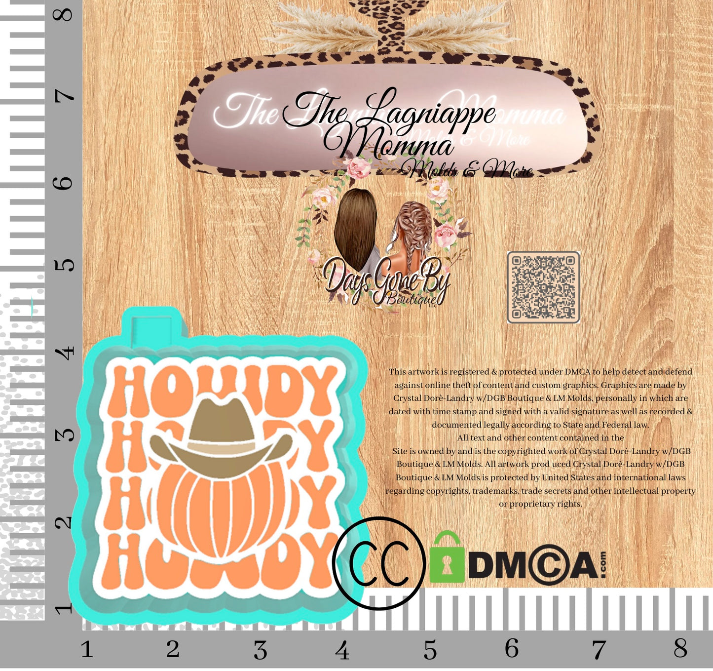 Cowboy Pumpkin Howdy