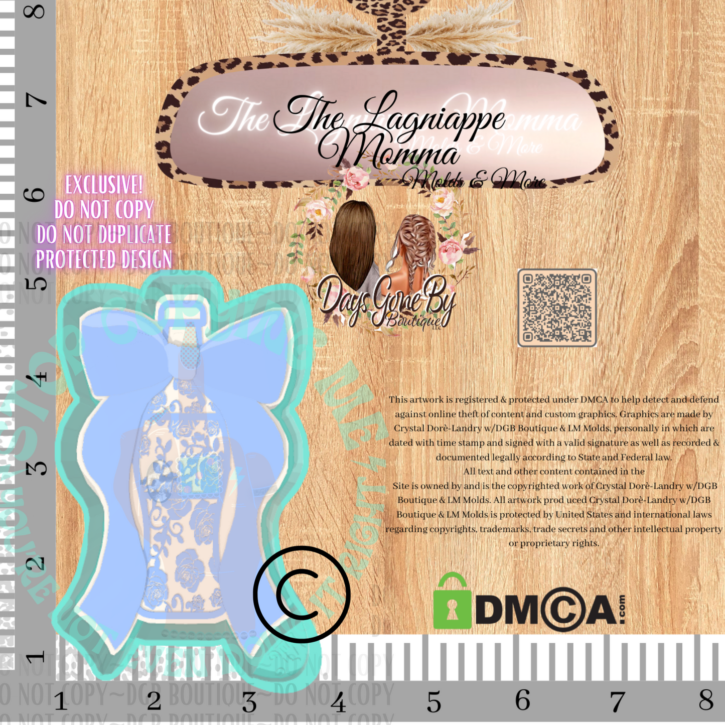 LM Country Floral Soft Drink Bottle©️