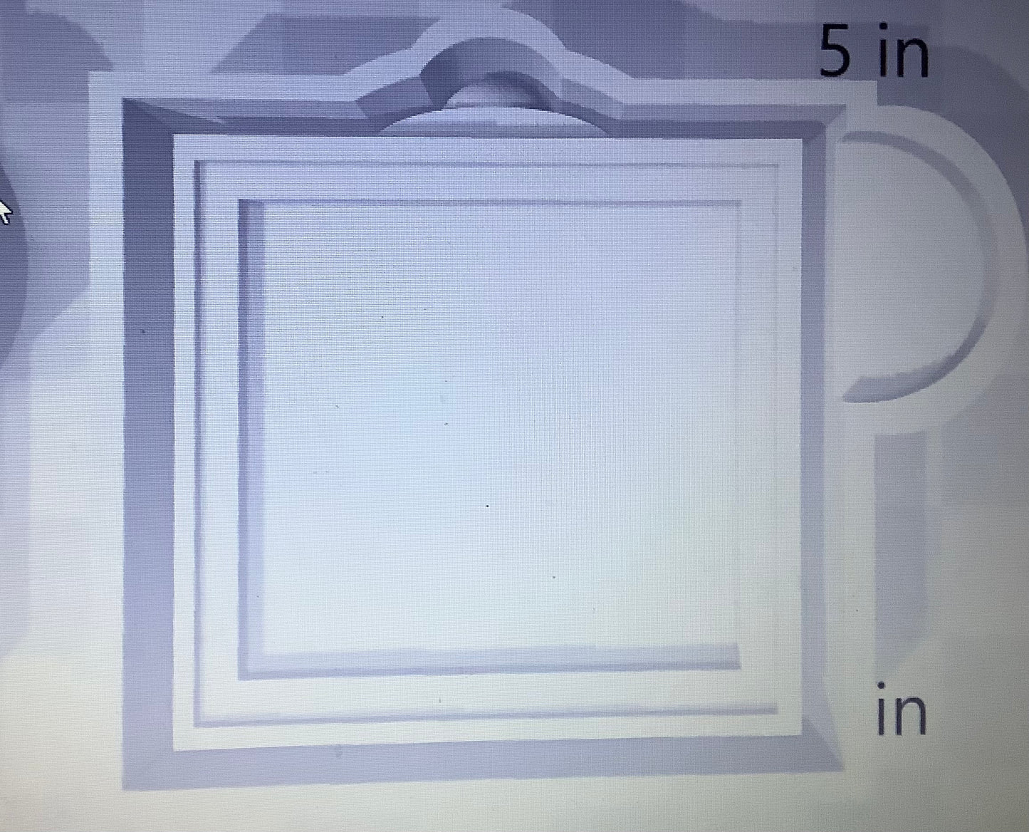 LM Square Shaker and/or Cardstock Mold