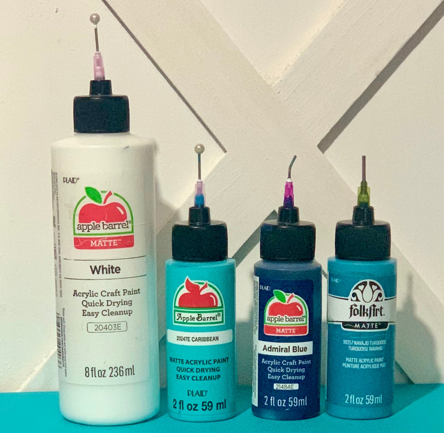 Jensen’s 8 & 16 oz Paint Bottle Toppers for 2oz and 4oz Paint Bottles