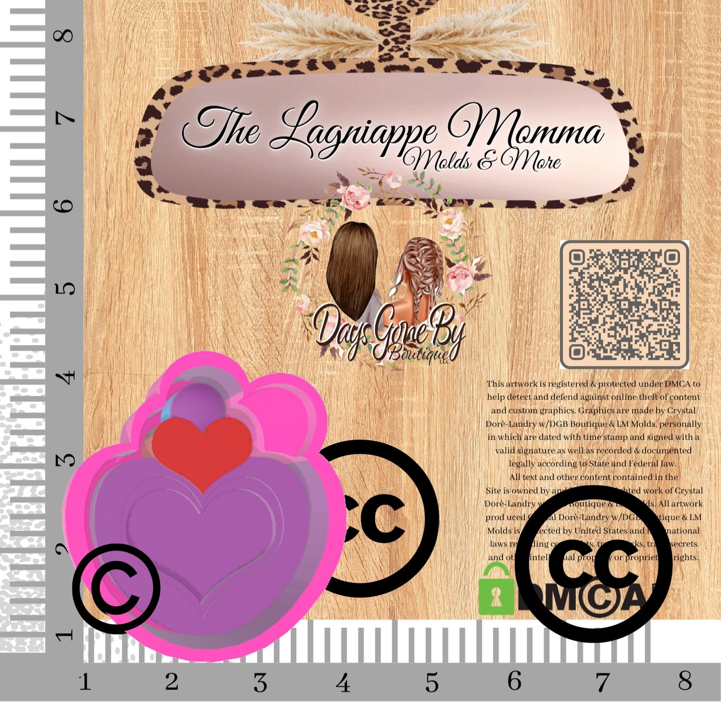 LM Potion or Perfume Bottle Shaker and/or Cardstock Mold ©️