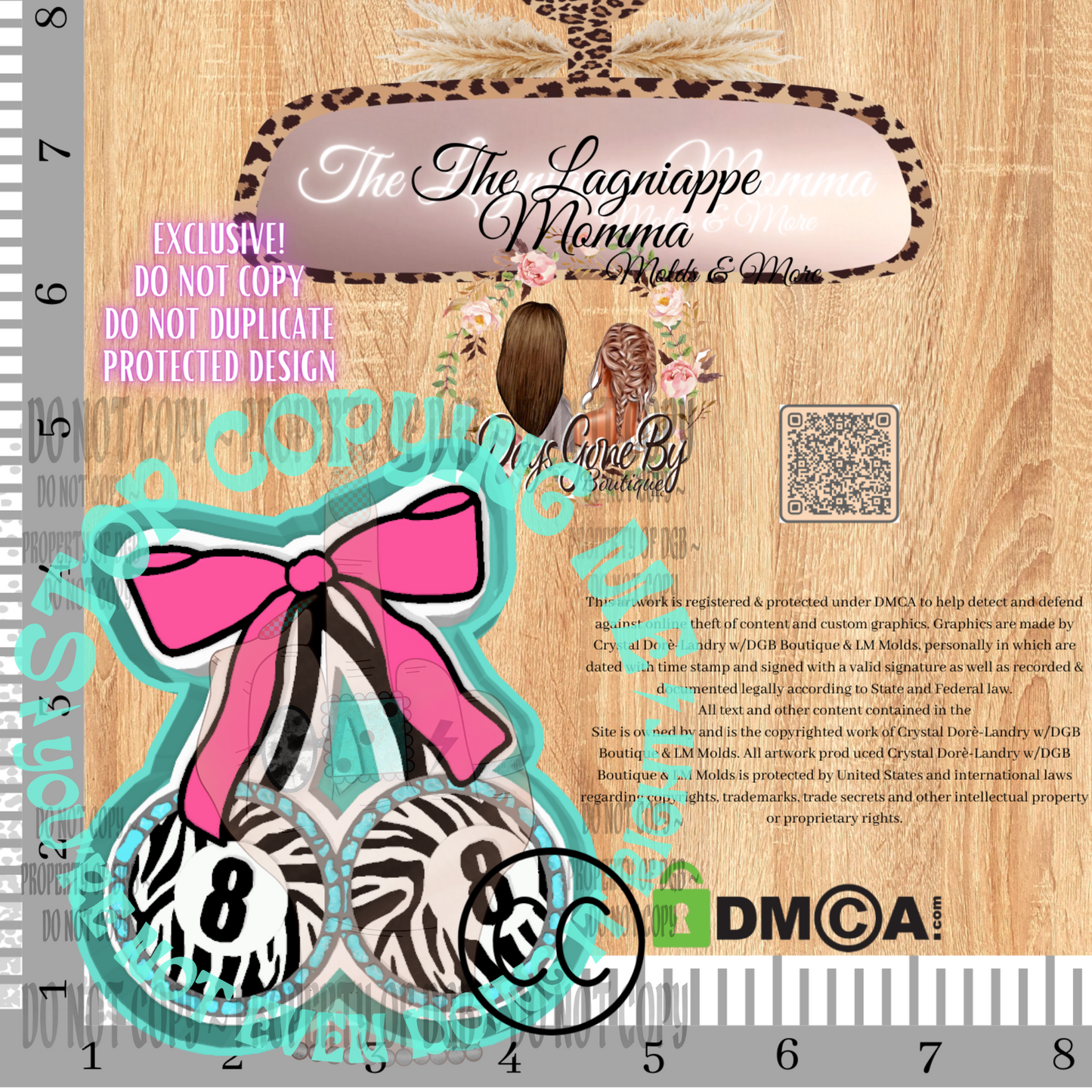 FP Zebra Turquoise Cherries