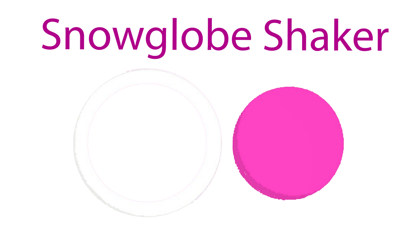 LM Snowglobe Shaker and/or Cardstock Mold
