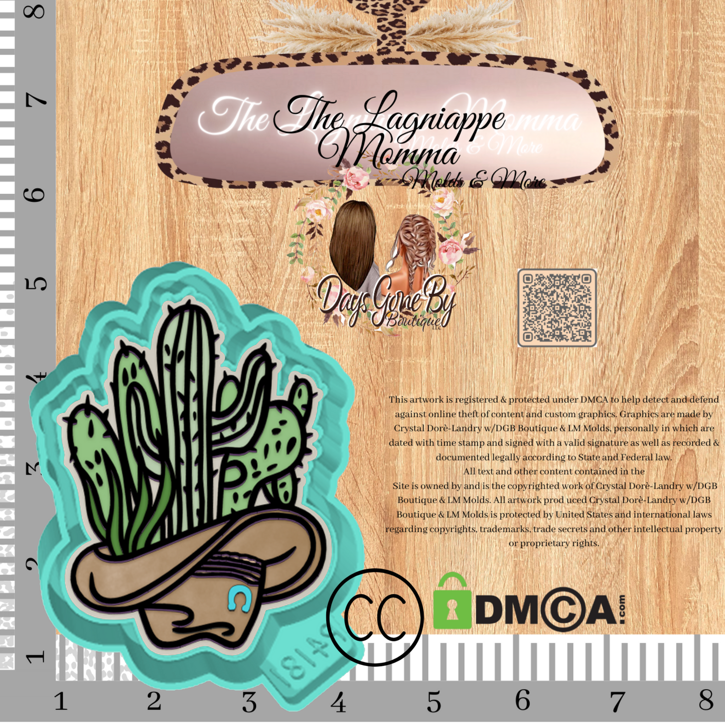 Western Cactus Cowboy Hat