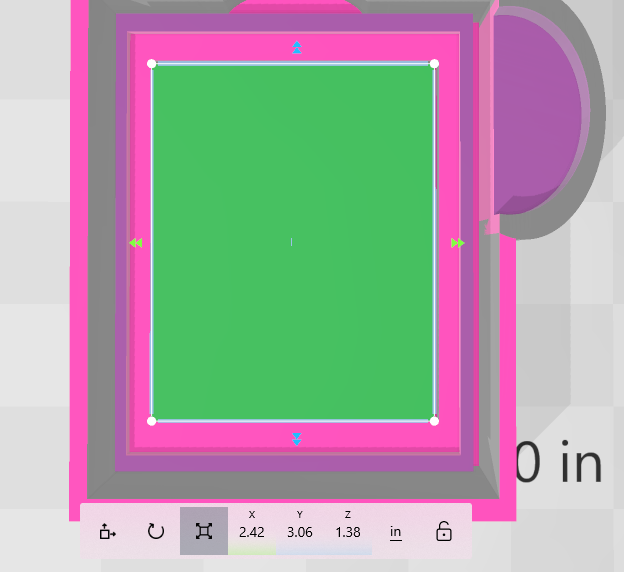 LM Rectangle Shaker and/or Cardstock Mold ©️