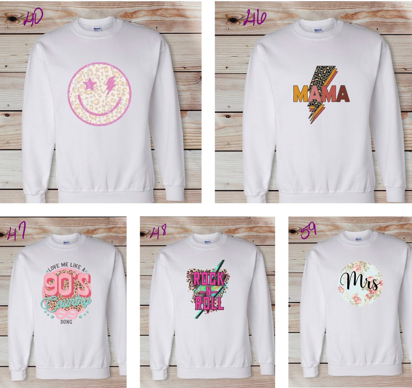 Custom Ladies Sweatshirts