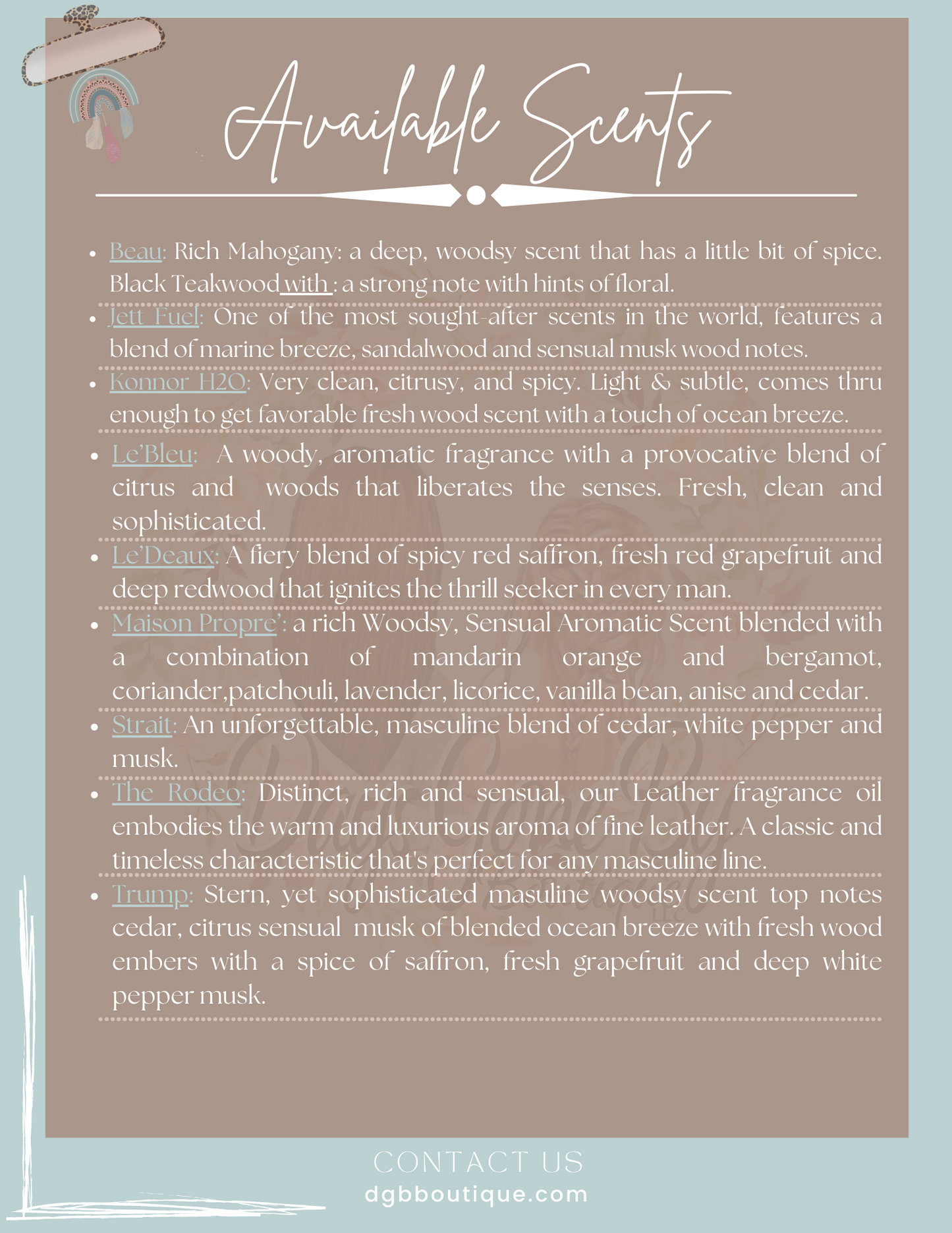 Home Fragrance Spray