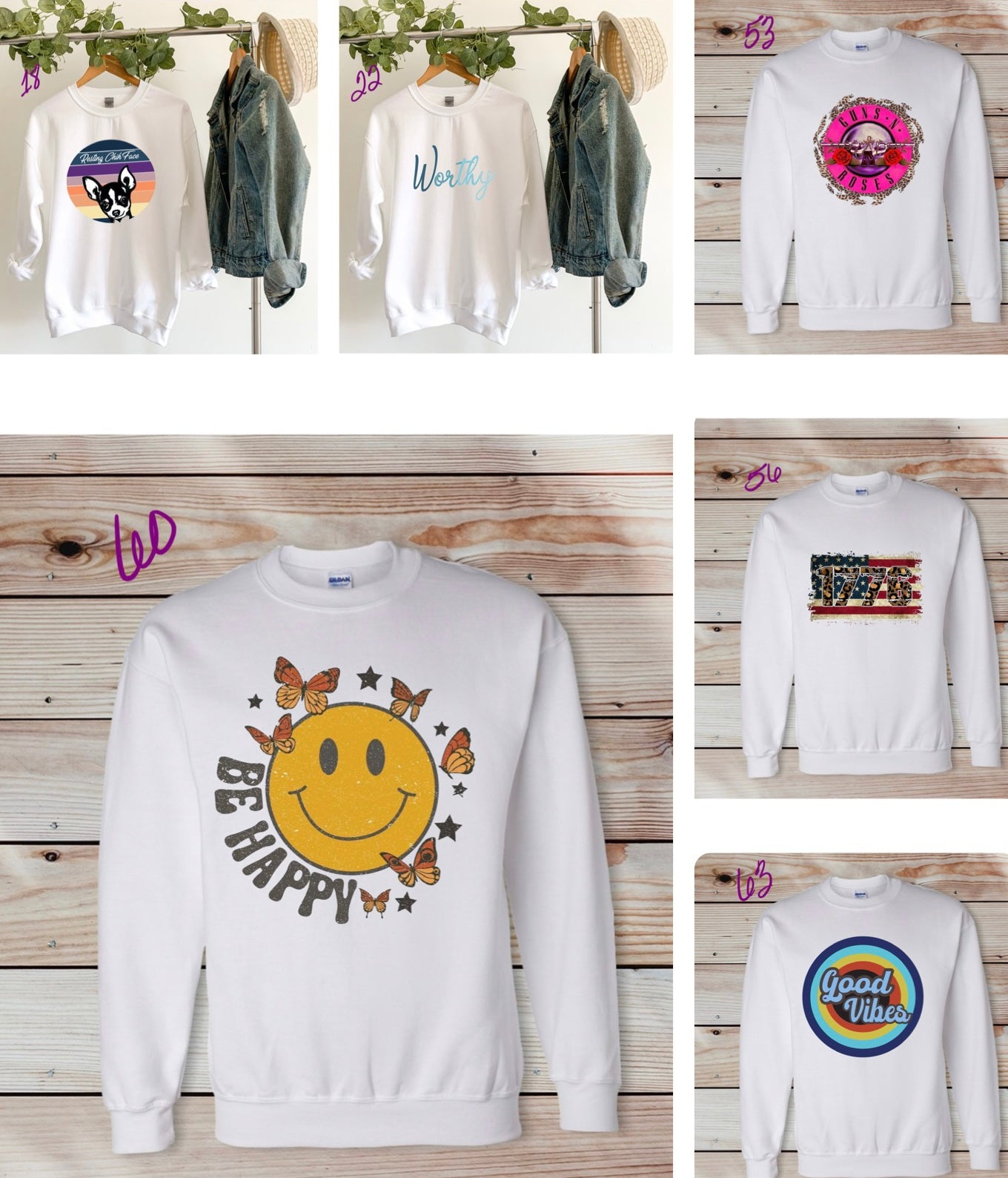 Custom Ladies Sweatshirts