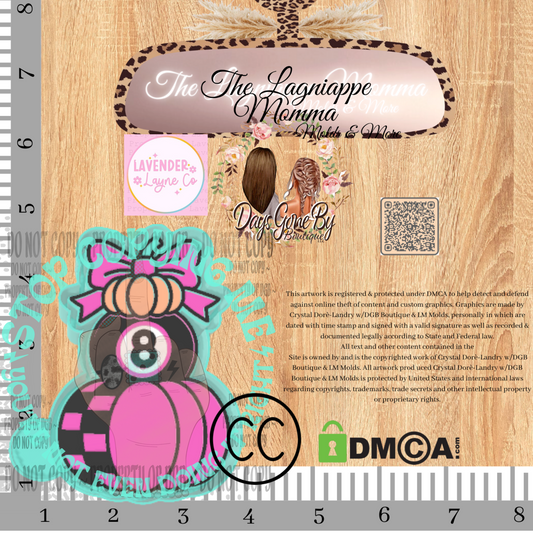 LL 8 Ball Stacking Whimsy Pumpkins