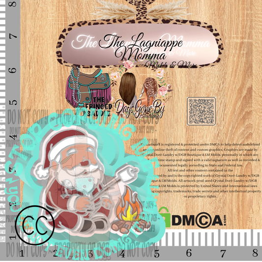 TFS Santa Roasting Marshmallows