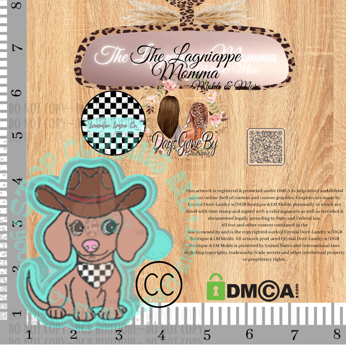 LL Cowboy Dachshund Cutie