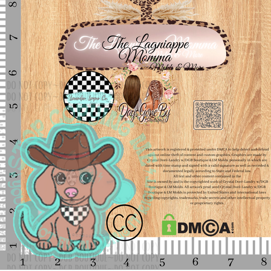 LL Cowboy Dachshund Cutie