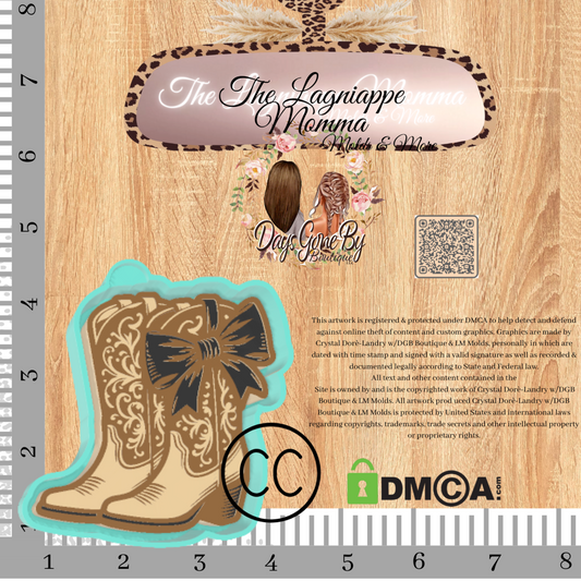 Single Coquette Cowgirl Boots
