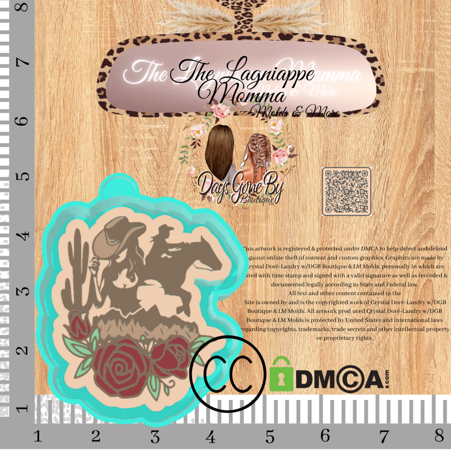 Cowgirl, Deserts & Roses