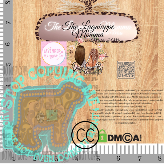 LL Turquoise Tooled Leather Show Calf