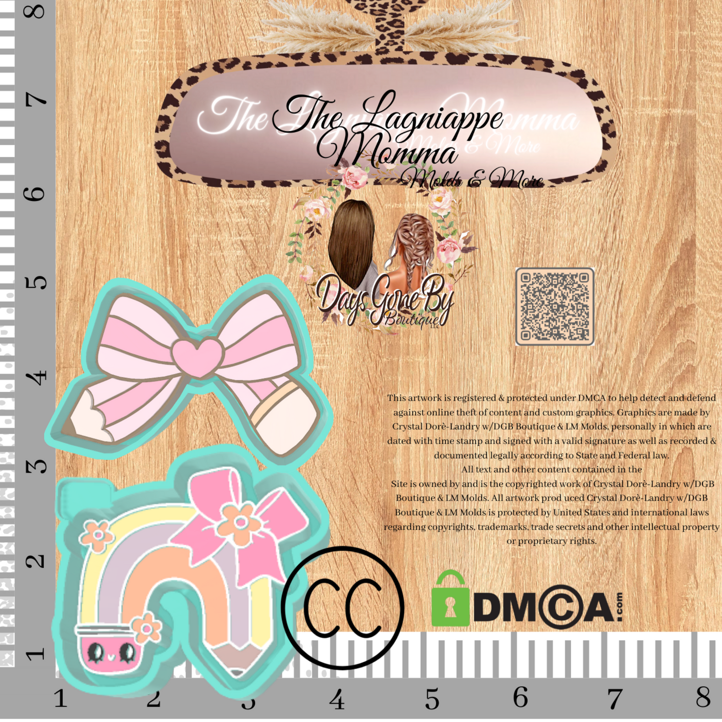 Coquette & Rainbow Pencil Pixie Set