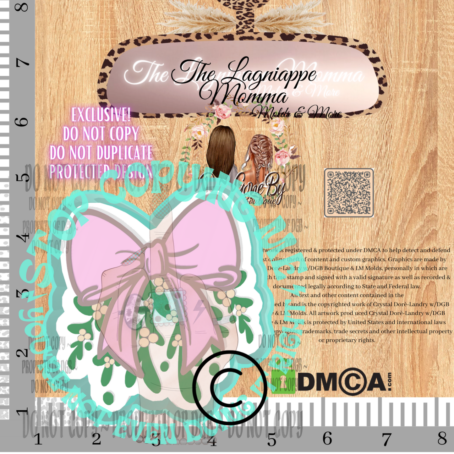 LM Vintage Pearl Mistletoe