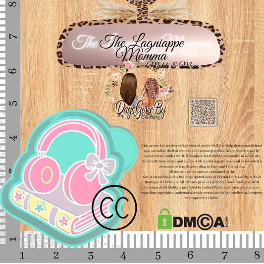 Coquette Headphone & Book