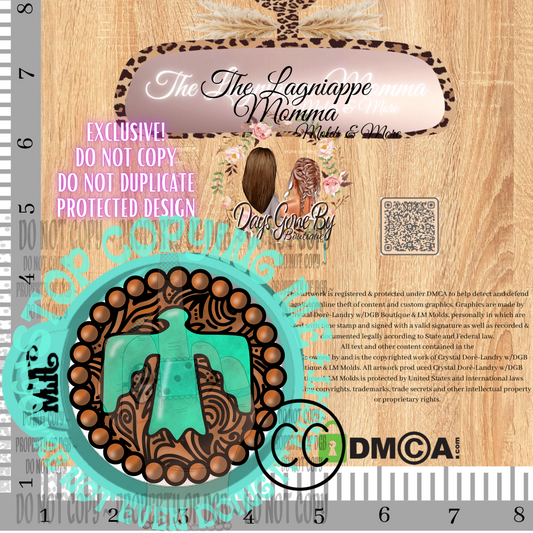 DB Aztec Eagle Round Jewel-Commercial License Obtained