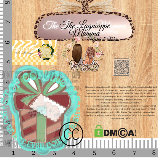 CW Striped Gift