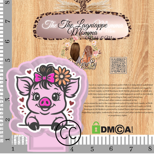 Floral Pig Cutie