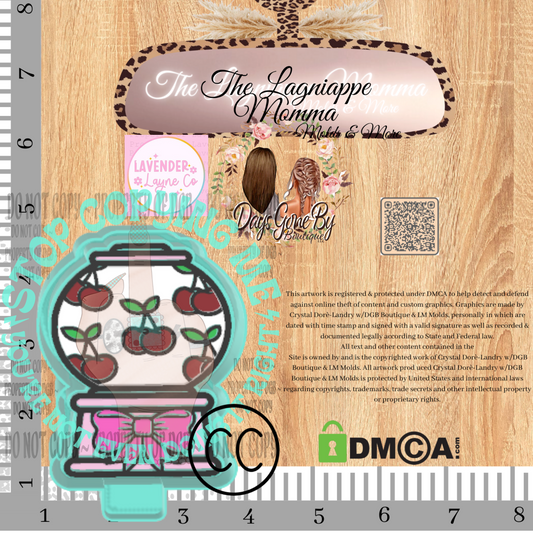 LL Cherry Gum Ball Machine