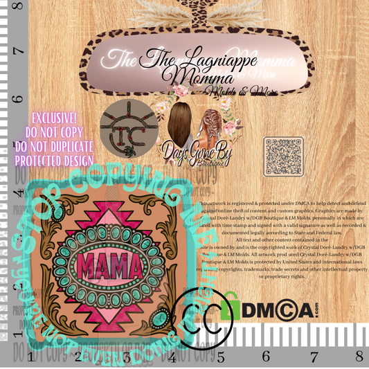 TC Western Aztec Turquoise Mama