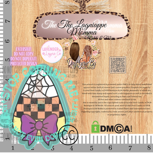 LL Spider Web Whimsy Candy Corn