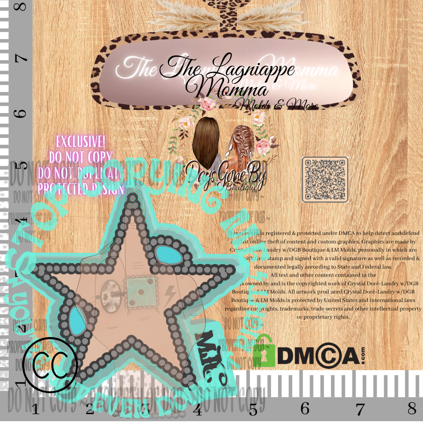 Star Cardstock Concho