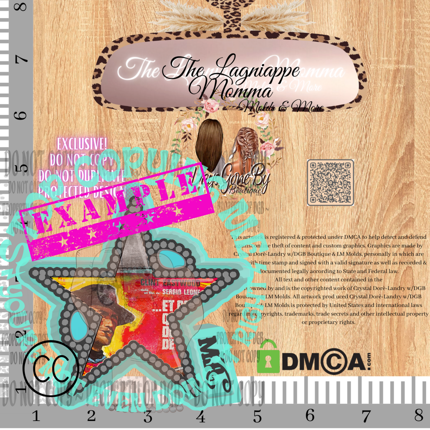 Star Cardstock Concho