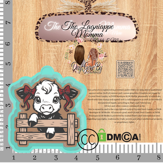 Fenced In Cow Cutie