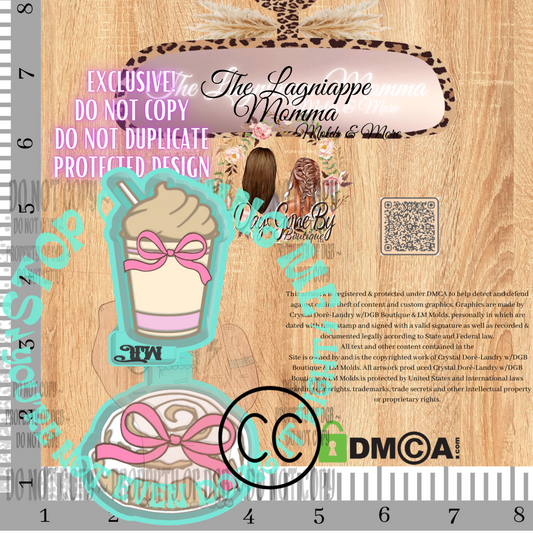 Coquette Whipped Drink & Cinnamon Roll Pixie Set