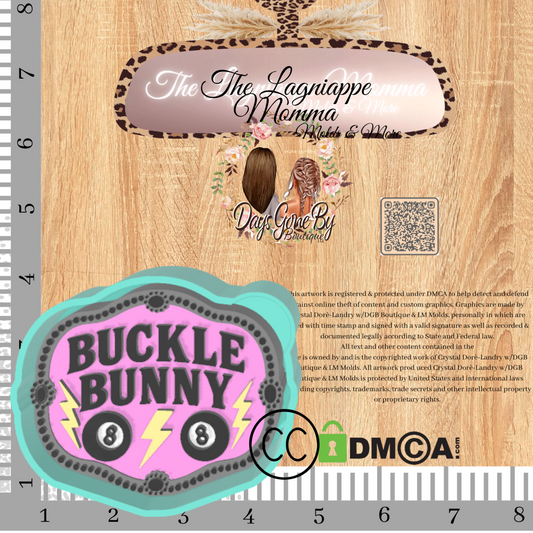 8 Ball Buckle Bunny